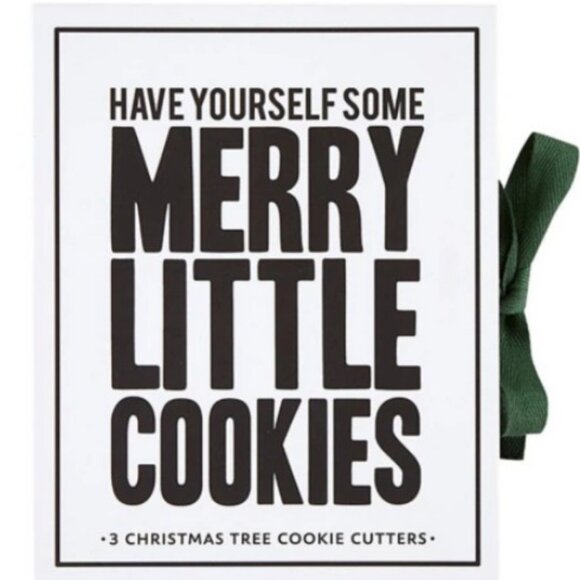 Holiday Christmas Tree Cookie Cutters Gift Set, New with tags! - Picture 1 of 4